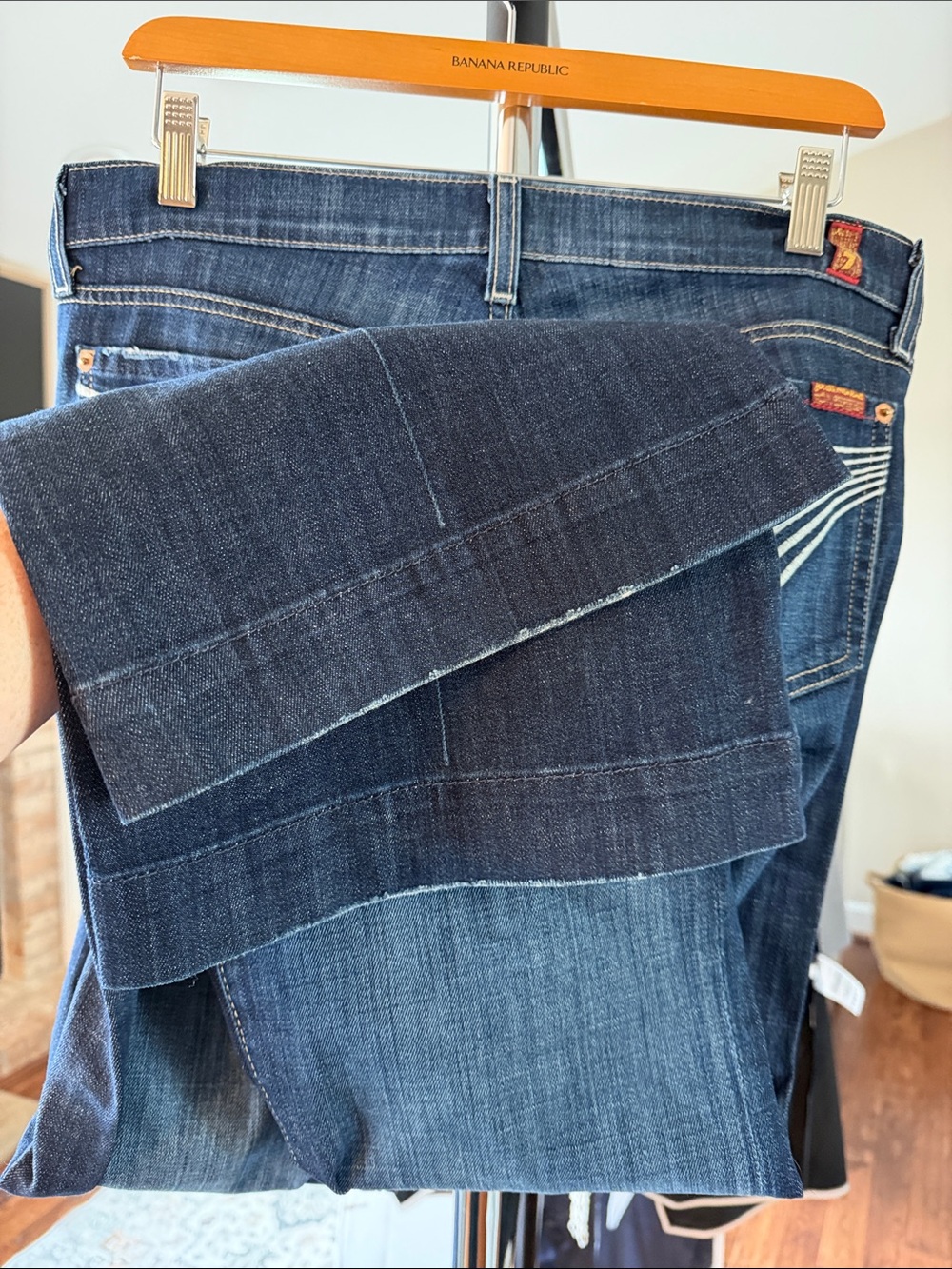 7 For All Mankind Dojo 29 x 34.5” - Picture 8 of 10
